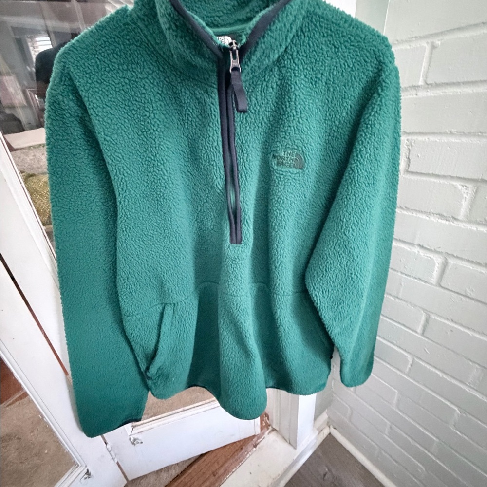 The North Face Green Fleece Jacket